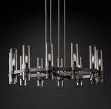 Ravelle Round Chandeliers 36" Contemporary Chandelier Light
