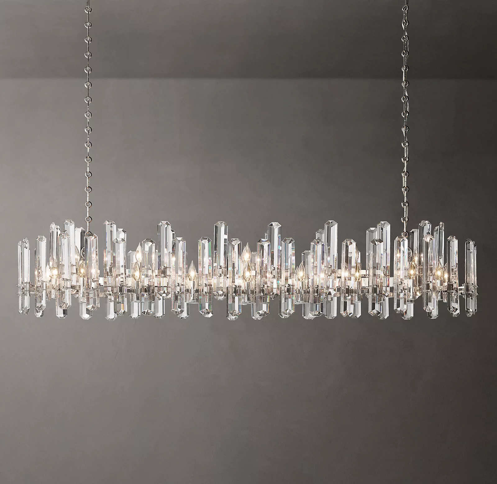Bonnington Linear Chandelier Lighting 72"