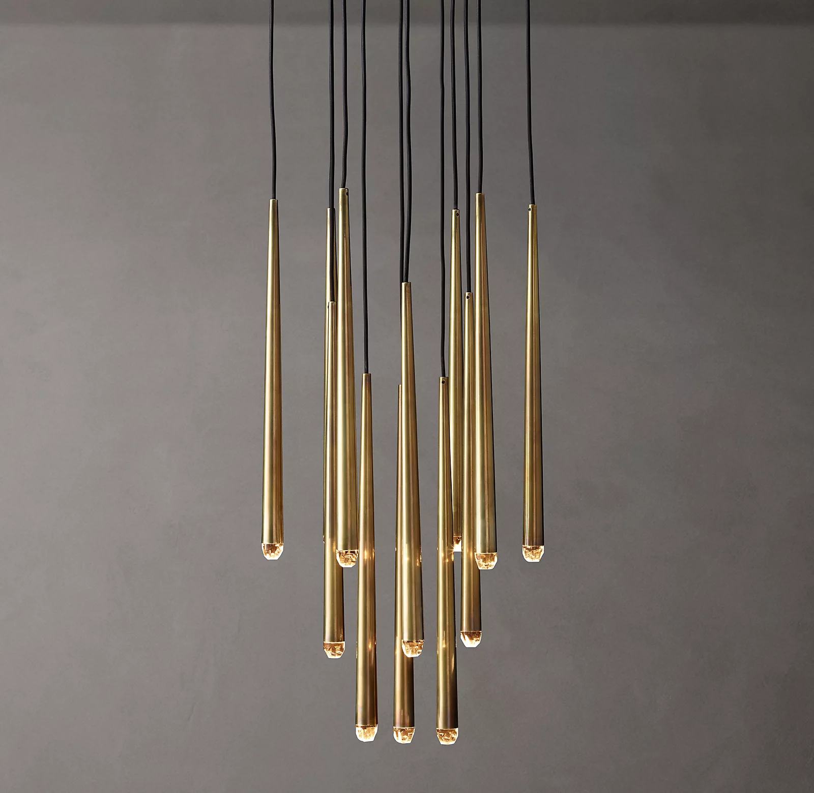Aquitaines Modern Round Chandelier Lights 24"
