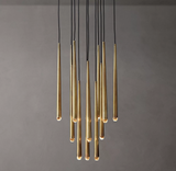Aquitaines Modern Round Chandelier Lights 24"