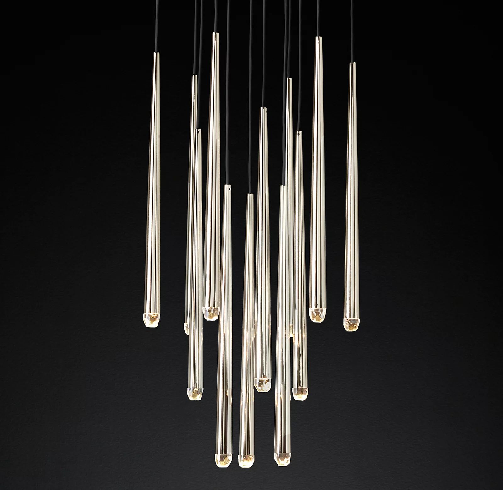 Aquitaines Modern Round Chandelier Lights 24"