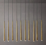 Aquitaine Linear Chandelier Lighting 48"