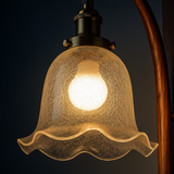 Luno Solid Wood Wall Sconce