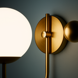 Aurelia Brass Wall Sconce
