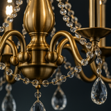 Antoinette Brass Chandelier