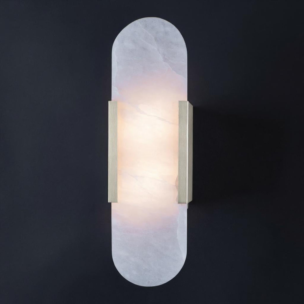 Hayden Alabaster Wall Sconce Contemporary