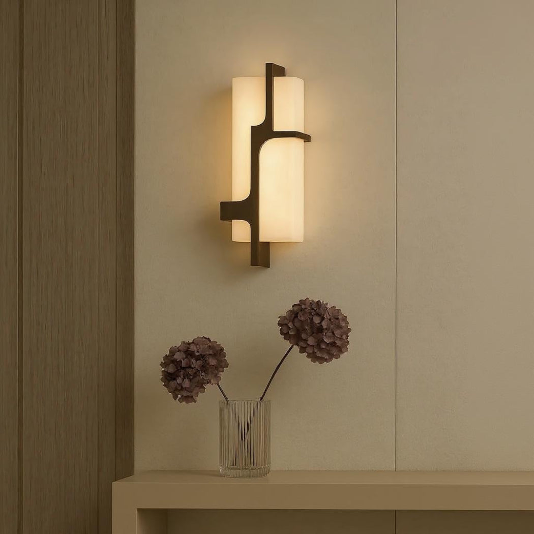 Selene Alabaster Wall Sconce
