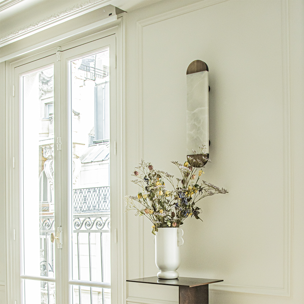 Phantom Alabaster Wall Sconce Light