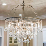 Elara Elegant Modern Crystal Ball 4-Tier Chandelier Lighting