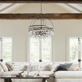Elara Elegant Modern Crystal Ball 4-Tier Chandelier Lighting