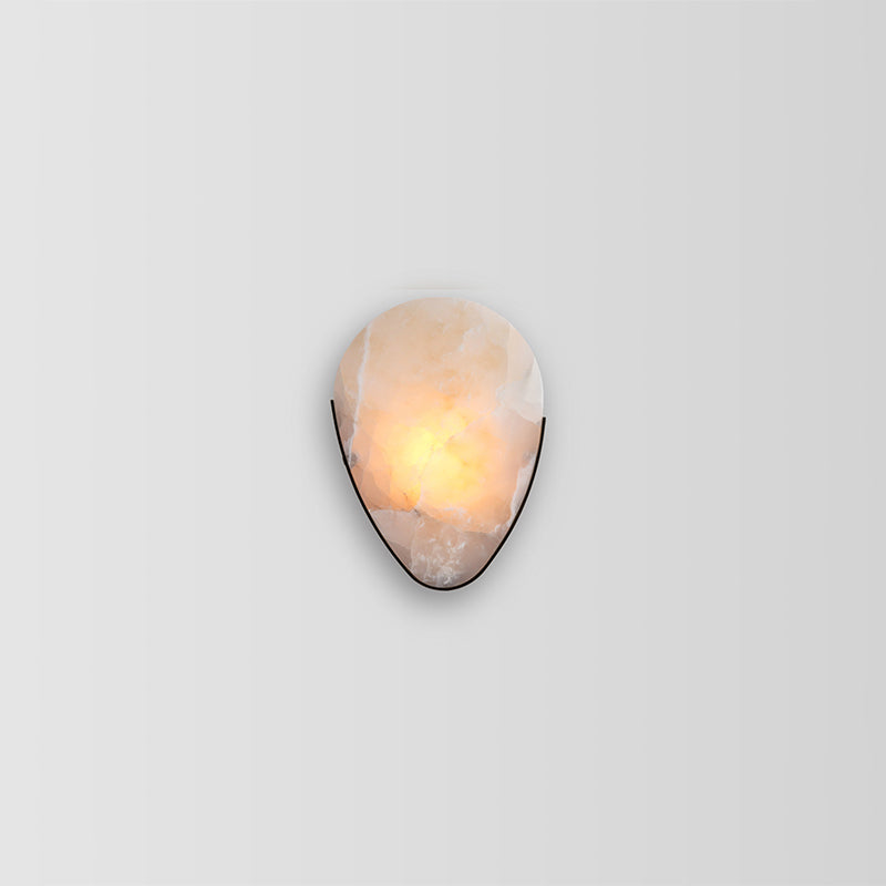 Tear Alabaster Wall Sconce