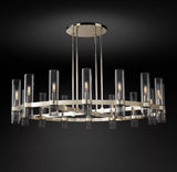 Ravelle Round Chandeliers 48" Contemporary Chandelier Light