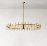 Arcachones LED Round Modern Chandelier Lighting 60"