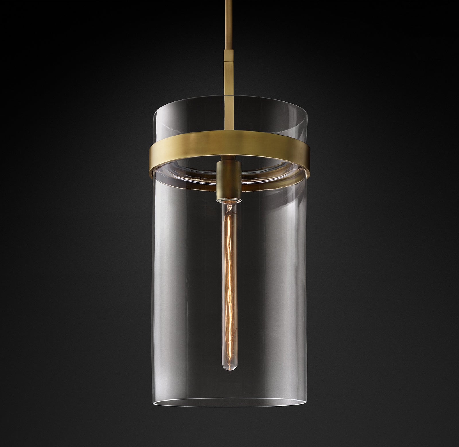 Ravelle Modern Pendant Light 10"