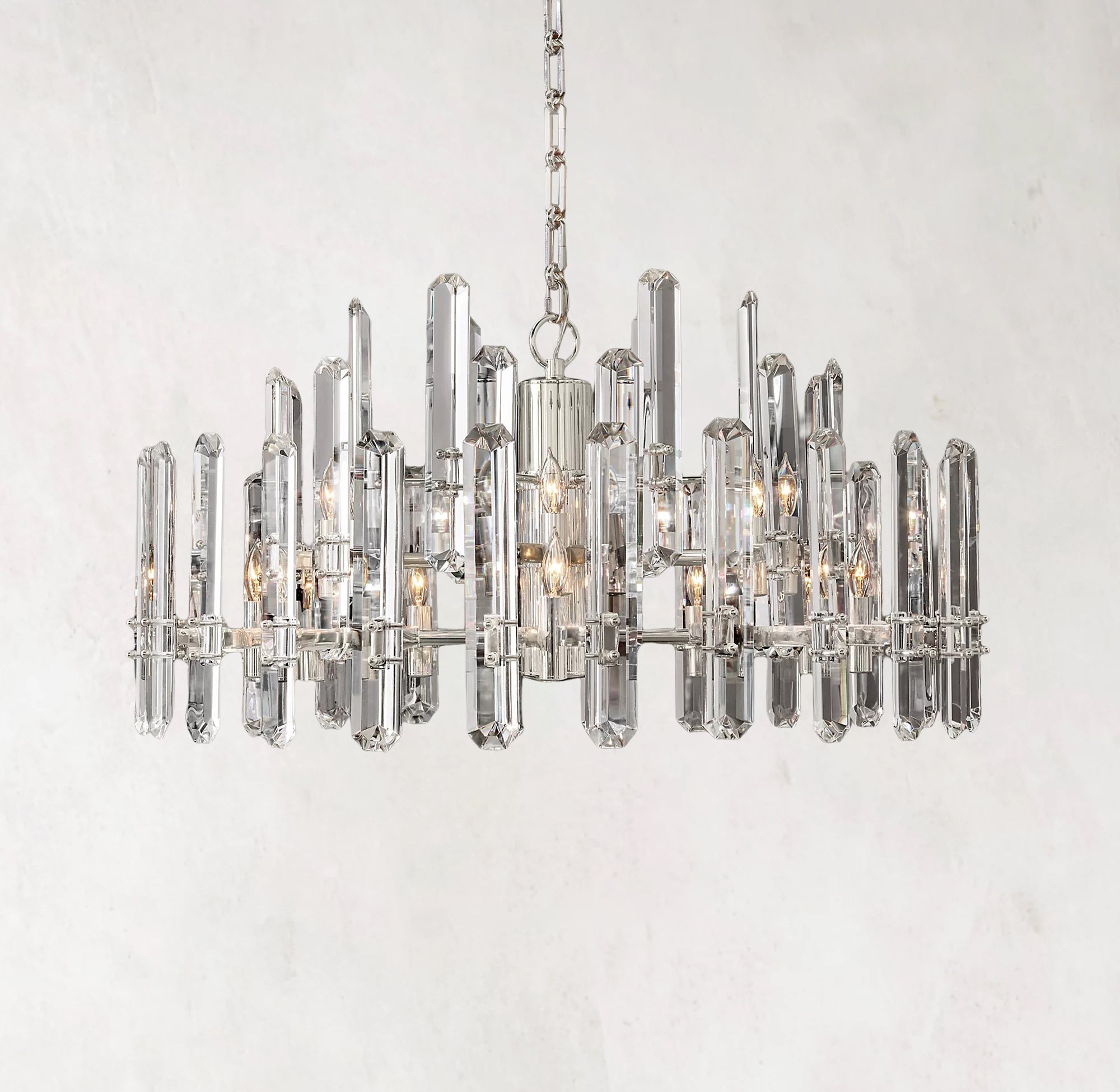 Bonnington Round Elegant Chandelier Light 36"