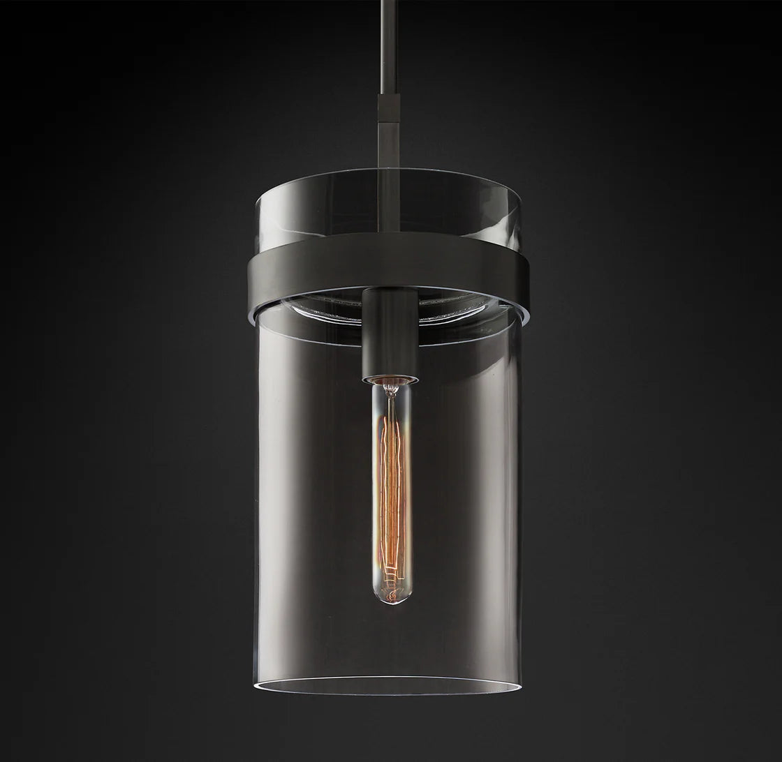 Ravelle Modern Pendant Light 8"