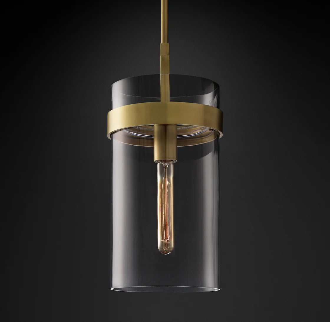 Ravelle Modern Pendant Light 8"