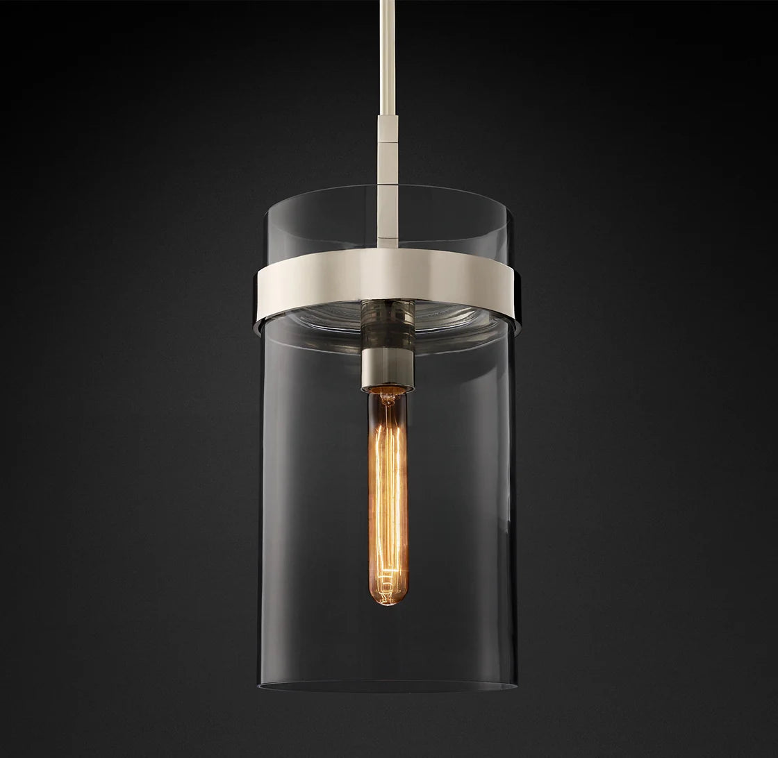 Ravelle Modern Pendant Light 8"