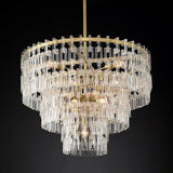 Marignans Tiered Round Crystal Elegant Chandelier Lights