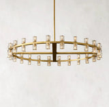 Arcachones LED Modern Round Chandelier Light 48"