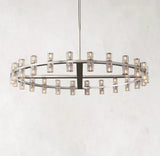 Arcachones LED Modern Round Chandelier Light 48"