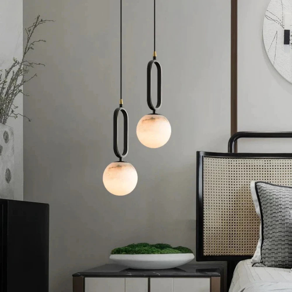 Jaon Alabaster Modern Pendant Light