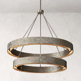 Vouvray Two-Tier Round Chandelier Lights 48"