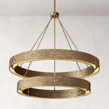 Vouvray Two-Tier Round Chandelier Lights 48"