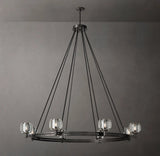 Demaret Round Chandelier Light 60" for Bedroom
