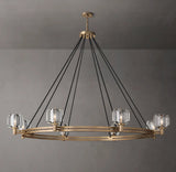 Demaret Round Chandelier Light 60" for Bedroom