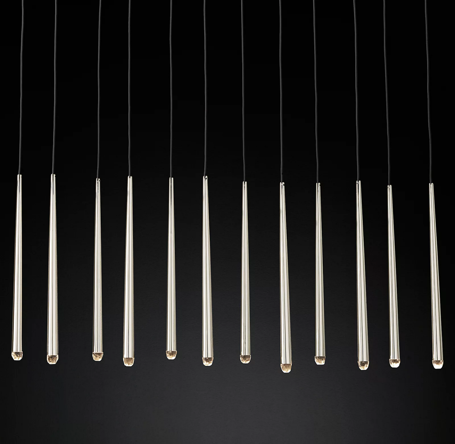 Aquitaines Linear Chandelier Light 60"