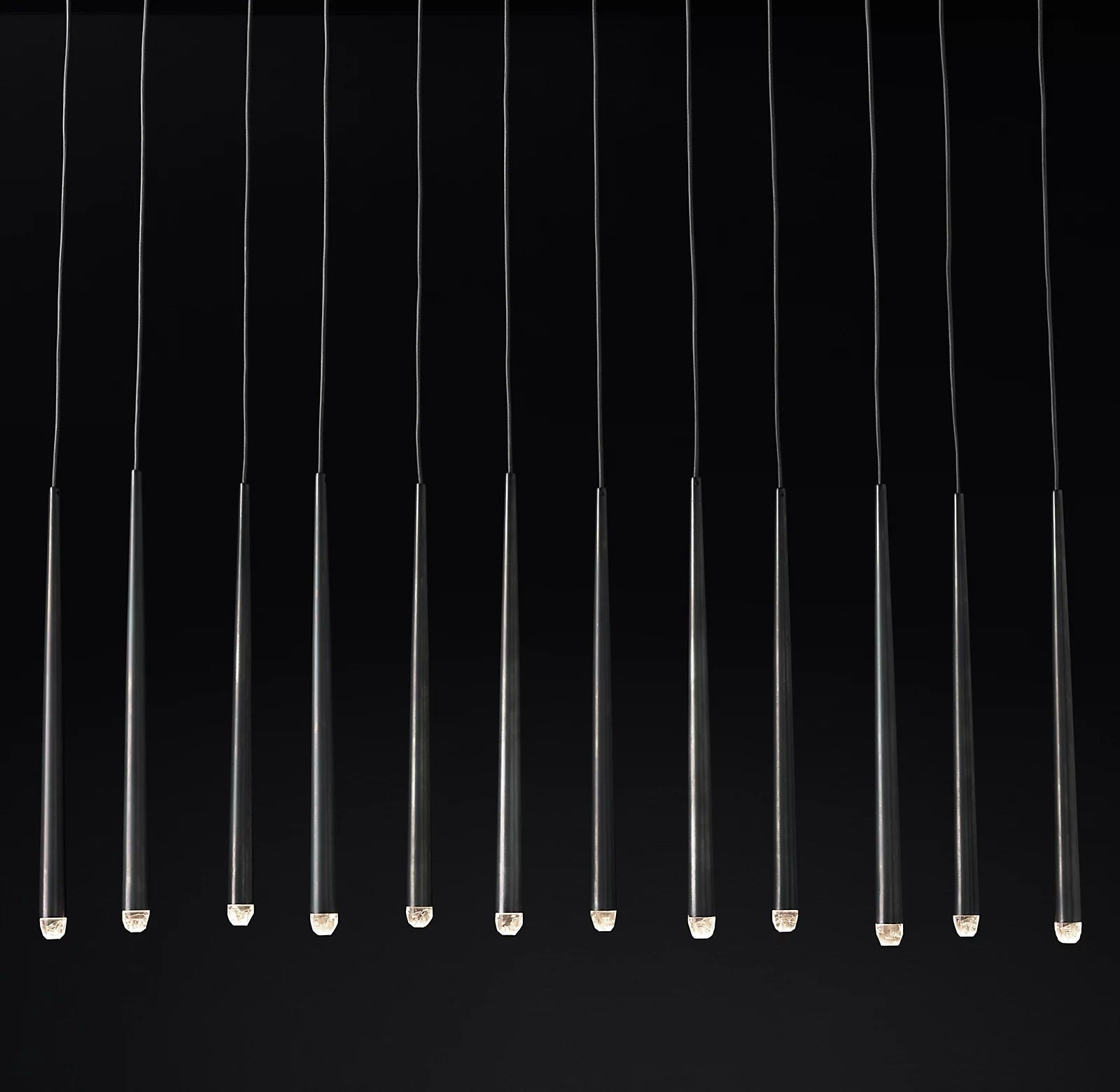 Aquitaines Linear Chandelier Light 60"