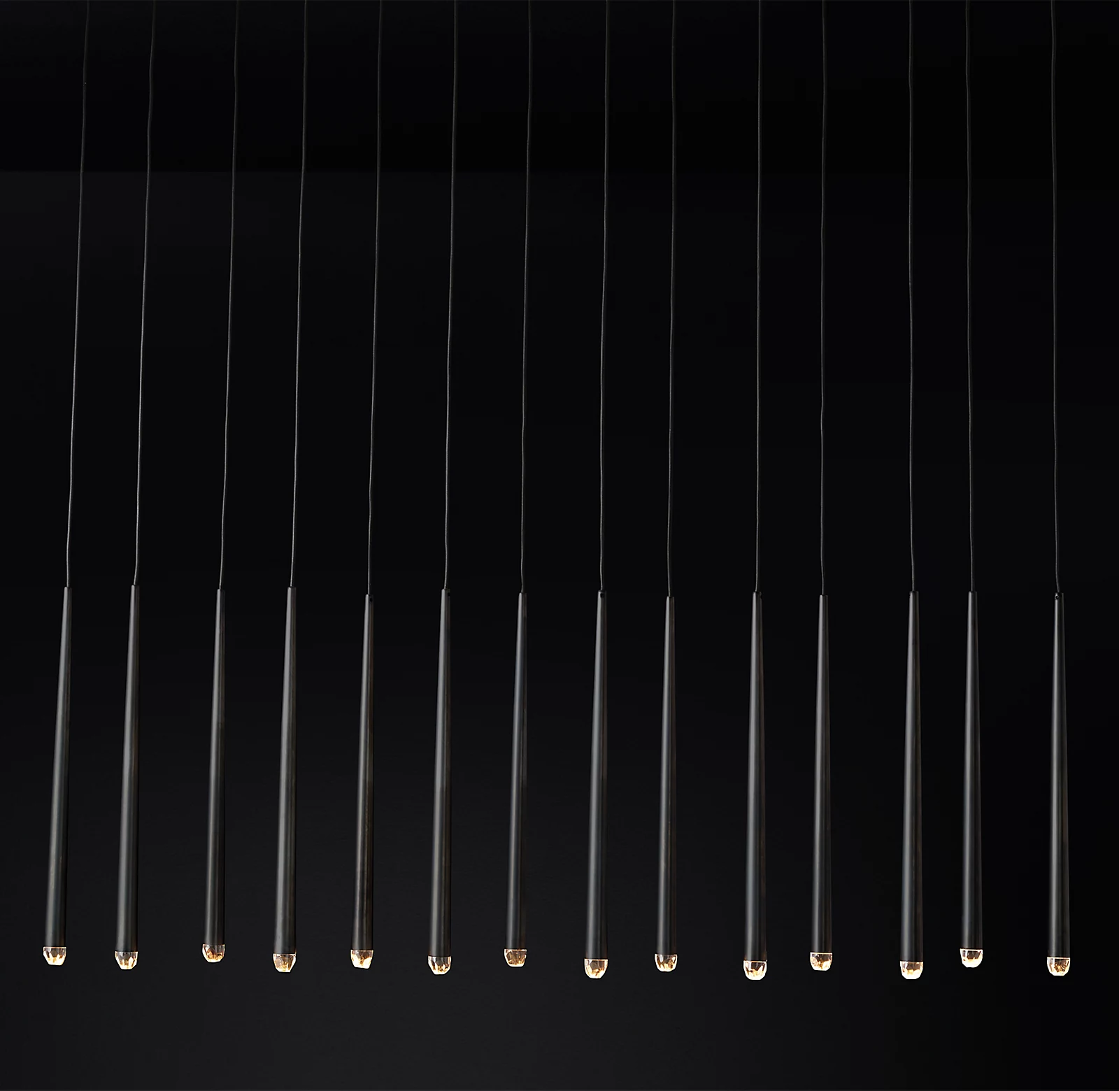 Aquitaines Linear Chandelier Light 72"