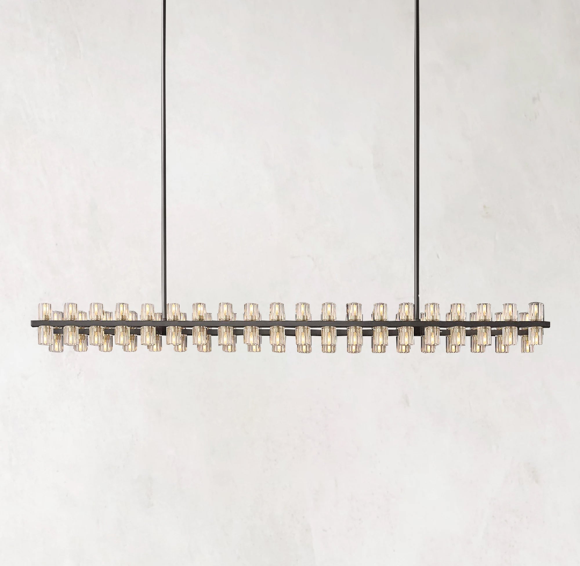Arcachones Modern Led Rectangular Chandelier Light 72"
