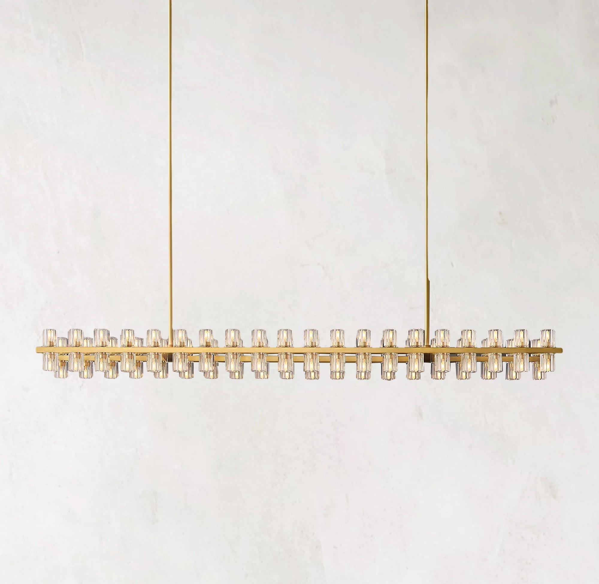 Arcachones Modern Led Rectangular Chandelier Light 72"