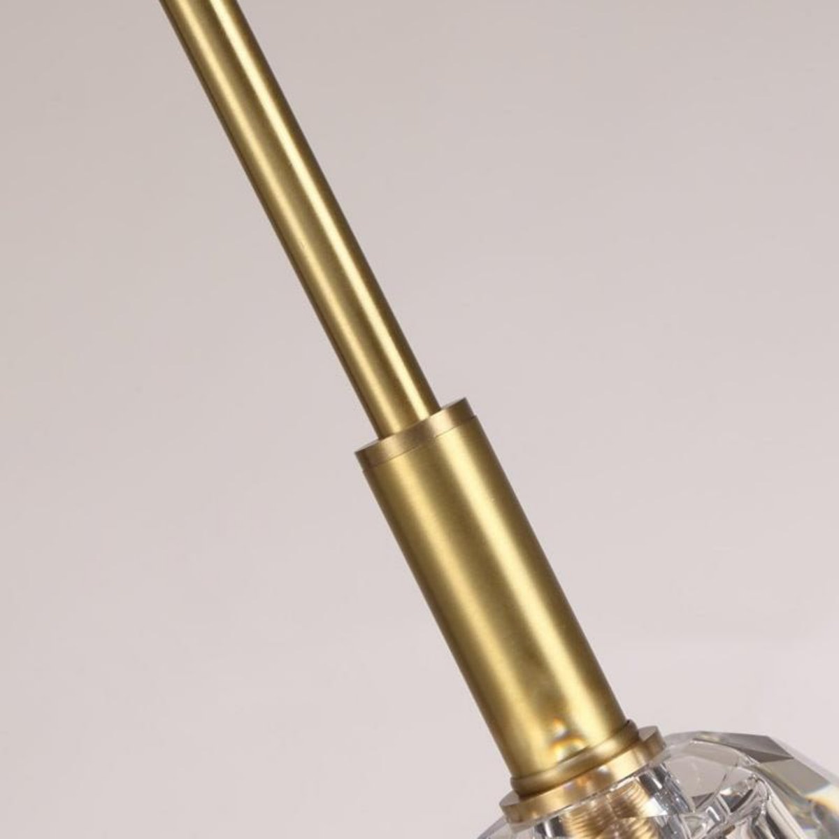 Crystal Ball Mini Pendant Lighting Single