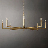 Thaddeus Modern Round Chandelier Light 72" For Bedroom