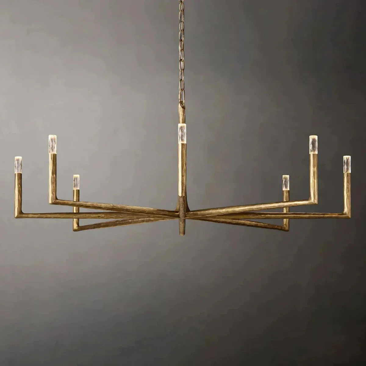 Thaddeus Modern Round Chandelier Light 72" For Bedroom