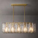 Lattice Linear Chandelier Light 49"