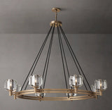 Demaret Round Chandelier Lighting 48" for Dining Room