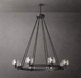 Demaret Round Chandelier Lighting 48" for Dining Room
