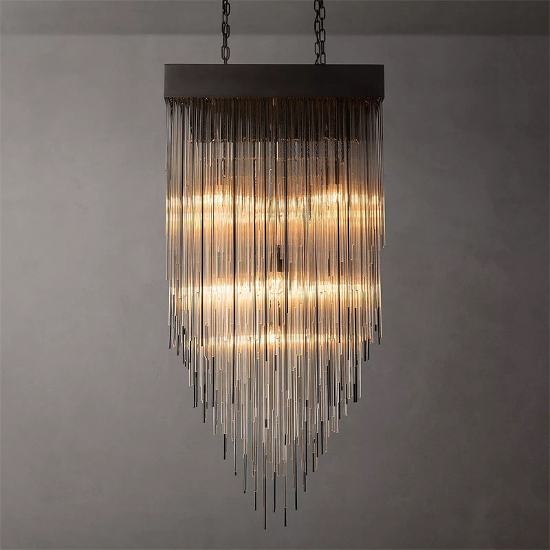 Whitley Square Chandelier Lighting 30" for Living Room