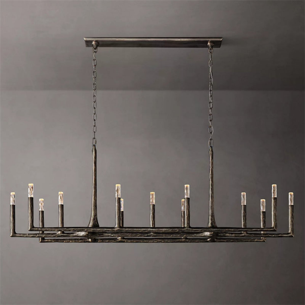 Thaddeus Luxury Interior Decoration Linear Chandelier Light 72"