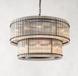 Modern San Marco Two-tier Round Luxury Chandelier Lighting 48"