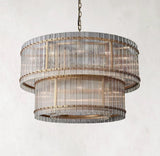 Modern San Marco Two-tier Round Luxury Chandelier Lighting 48"