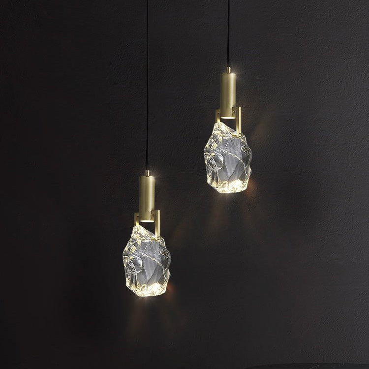 Amorphous Crystal Pendant Light For Dining Room