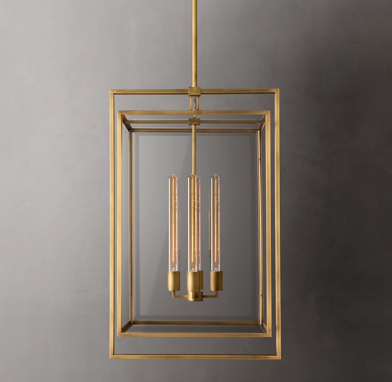 Beckmans Lantern Pendant Light H34"