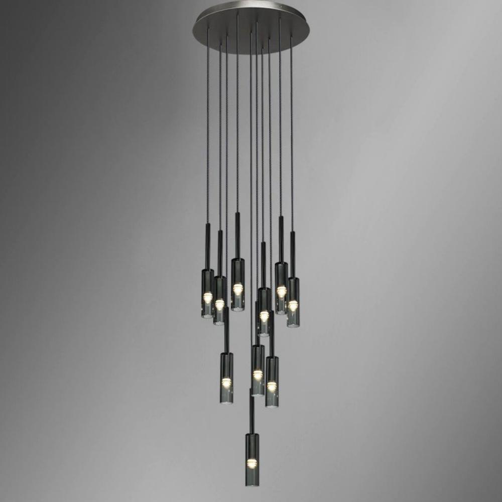 Kibbee Multi-head Bottle Crystal Chandelier Light For Living Room