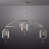 Fulcrum Linear Chandelier Lighting 85" 3-Lights