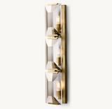 Harlow Crystal Triple Wall Sconces 32"H